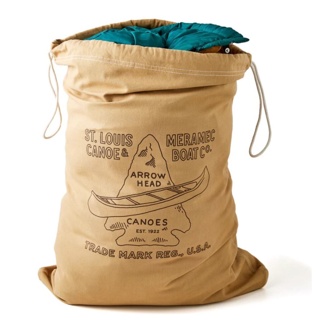 Mollyjogger St. Louis Meramec Canoe & Boat Co Large Canvas Field Bag